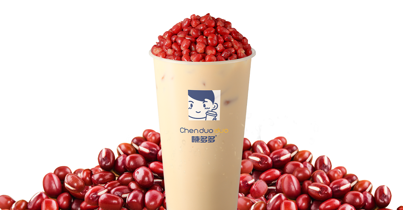 红豆奶茶